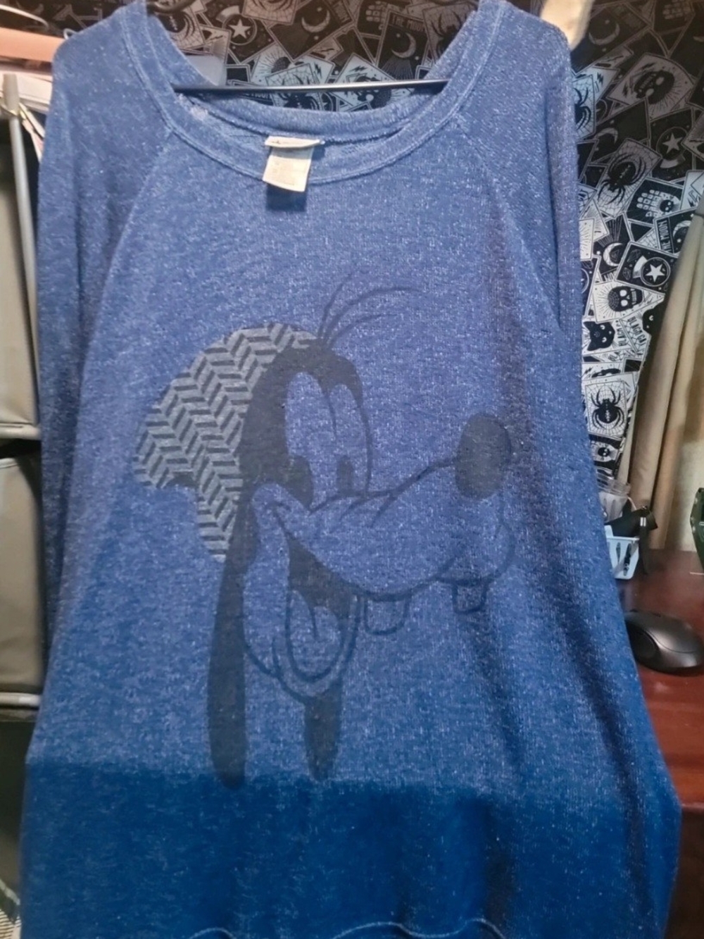 Disney Blue Goofy Graphic Sweatshirt